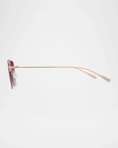 Barton Perreira McNair 55mm Titanium Aviator Sunglasses | Thumbnail 4 Barton Perreira McNair 55mm Titanium Aviator Sunglasses | Thumbnail 4