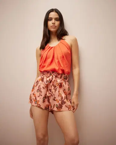 A.L.C. Caroline Pleated Scoop-Neck Top | Thumbnail 4 A.L.C. Caroline Pleated Scoop-Neck Top | Thumbnail 4
