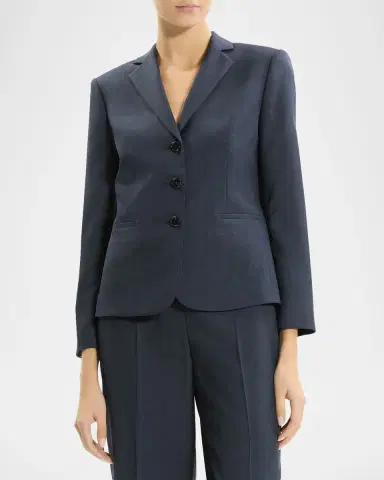 Theory Shrunken Three-Button Jacket | Thumbnail 4 Theory Shrunken Three-Button Jacket | Thumbnail 4