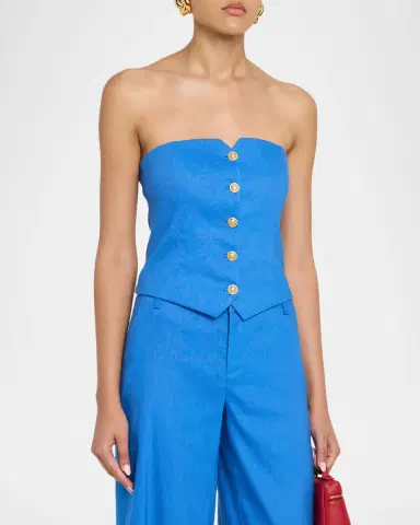 ALICE + OLIVIA Kelcey Strapless Top | Thumbnail 4 ALICE + OLIVIA Kelcey Strapless Top | Thumbnail 4