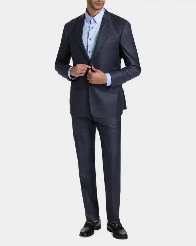 Giorgio Armani Micro Check Windowpane Suit | Thumbnail 2 Giorgio Armani Micro Check Windowpane Suit | Thumbnail 2