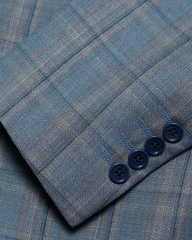 Emporio Armani Virgin Wool Windowpane Jacket | Thumbnail 5 Emporio Armani Virgin Wool Windowpane Jacket | Thumbnail 5