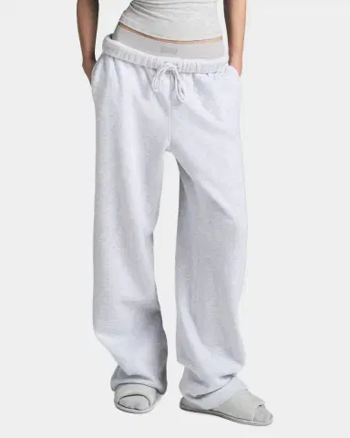 Skims Cotton Fleece Classic Straight-Leg Pants | Thumbnail 2 Skims Cotton Fleece Classic Straight-Leg Pants | Thumbnail 2