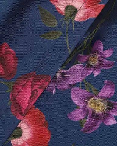 SACHIN BABI Marta Floral Mikado Belted Gown | Thumbnail 6 SACHIN BABI Marta Floral Mikado Belted Gown | Thumbnail 6