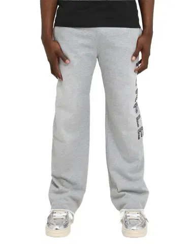 PURPLE Men's Cotton Fleece Flared Sweatpants | Thumbnail 1 PURPLE Men's Cotton Fleece Flared Sweatpants | Thumbnail 1