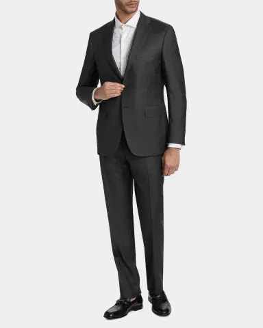Canali Wool Single-Breasted Suit | Thumbnail 4 Canali Wool Single-Breasted Suit | Thumbnail 4