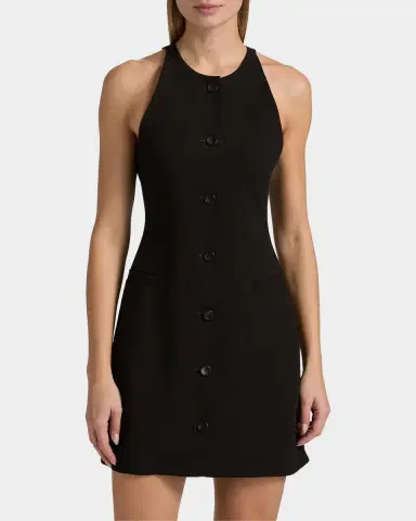 A.L.C. Suri Linen-Blend Minidress | Thumbnail 4 A.L.C. Suri Linen-Blend Minidress | Thumbnail 4
