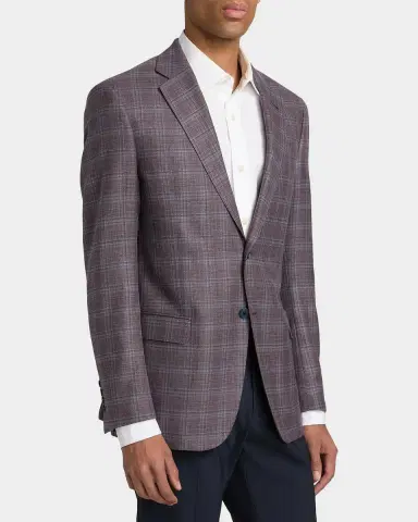 Emporio Armani Plaid Virgin Wool Sport Jacket | Thumbnail 7 Emporio Armani Plaid Virgin Wool Sport Jacket | Thumbnail 7