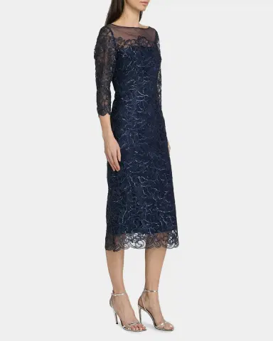 Theia Marbella Beaded Midi-Dress | Thumbnail 7 Theia Marbella Beaded Midi-Dress | Thumbnail 7