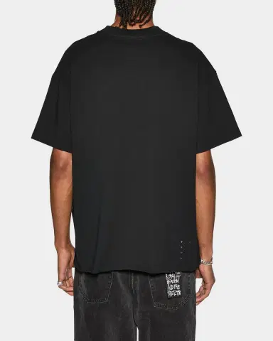 Ksubi Men's Sott Ekcess Logo Oversized Crewneck T-Shirt | Thumbnail 3 Ksubi Men's Sott Ekcess Logo Oversized Crewneck T-Shirt | Thumbnail 3