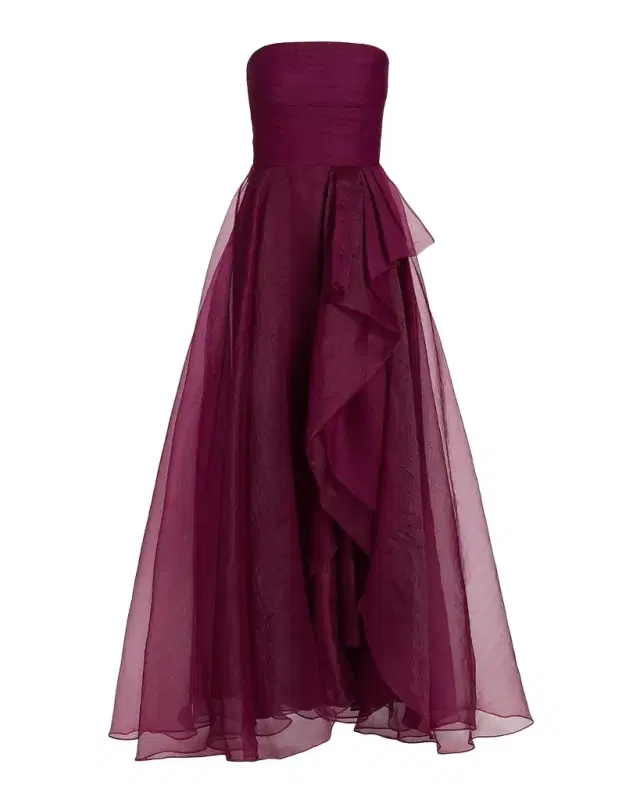 Teresa Draped Strapless Gown Teresa Draped Strapless Gown