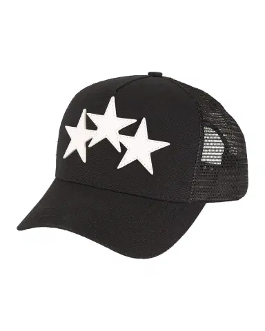 AMIRI Men's 3-Star Trucker Hat | Thumbnail 3 AMIRI Men's 3-Star Trucker Hat | Thumbnail 3