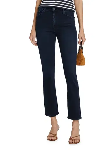 Mother Women's The Mid-Rise Dazzler Ankle Jeans - Chiponmyshoulder | Thumbnail 3 Mother Women's The Mid-Rise Dazzler Ankle Jeans - Chiponmyshoulder | Thumbnail 3