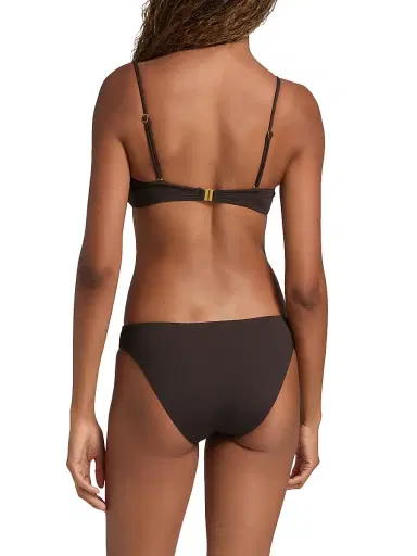 Nili Lotan Women's Bandeau Bikini Top - Espresso - Size XL | Thumbnail 4 Nili Lotan Women's Bandeau Bikini Top - Espresso - Size XL | Thumbnail 4