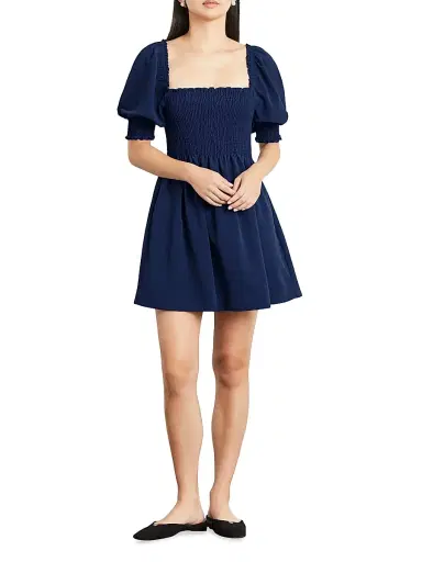 Hill House Home Women's The Athena Nap Dress - Navy | Thumbnail 5 Hill House Home Women's The Athena Nap Dress - Navy | Thumbnail 5