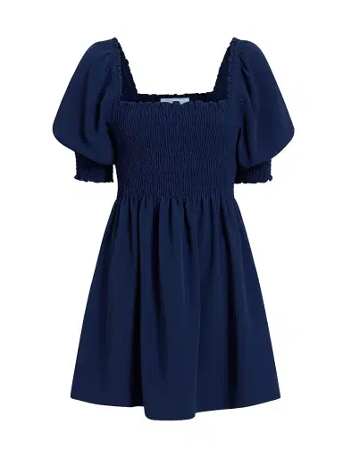 Hill House Home Women's The Athena Nap Dress - Navy | Thumbnail 1 Hill House Home Women's The Athena Nap Dress - Navy | Thumbnail 1