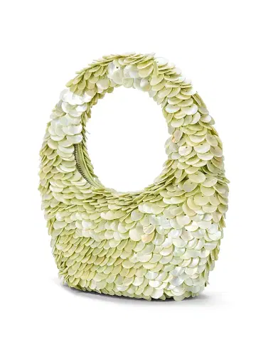 Staud Women's Reef Mother-Of-Pearl Top Handle Bag | Thumbnail 2 Staud Women's Reef Mother-Of-Pearl Top Handle Bag | Thumbnail 2