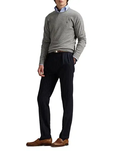 Polo Ralph Lauren Men's Logo-Embroidered Wool Sweater | Thumbnail 2 Polo Ralph Lauren Men's Logo-Embroidered Wool Sweater | Thumbnail 2