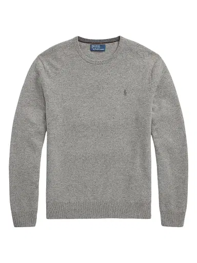 Polo Ralph Lauren Men's Logo-Embroidered Wool Sweater | Thumbnail 1 Polo Ralph Lauren Men's Logo-Embroidered Wool Sweater | Thumbnail 1