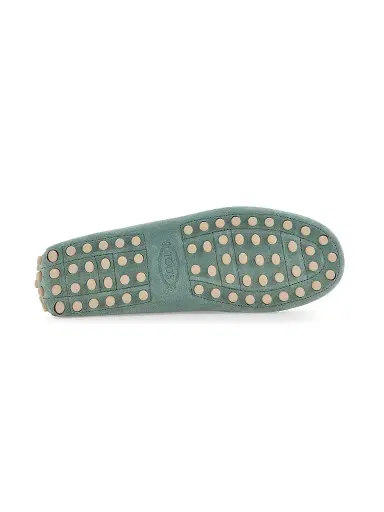 Tod's Women's Gommino Suede Driving Loafers - Malachite Medio | Thumbnail 6 Tod's Women's Gommino Suede Driving Loafers - Malachite Medio | Thumbnail 6