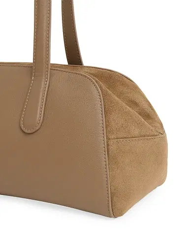 Mansur Gavriel Women's Helios Leather Shoulder Bag - Anise | Thumbnail 4 Mansur Gavriel Women's Helios Leather Shoulder Bag - Anise | Thumbnail 4