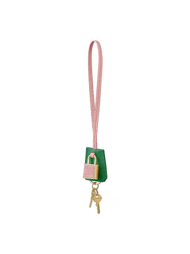 MAISON de SABRÉ Women's The SABRéMOJI Padlock Charm - Emerald Lily | Thumbnail 5 MAISON de SABRÉ Women's The SABRéMOJI Padlock Charm - Emerald Lily | Thumbnail 5