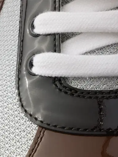 Prada Men's Patent Leather and Technical Fabric America's Cup Sneakers - Brown - Size 8 | Thumbnail 5 Prada Men's Patent Leather and Technical Fabric America's Cup Sneakers - Brown - Size 8 | Thumbnail 5
