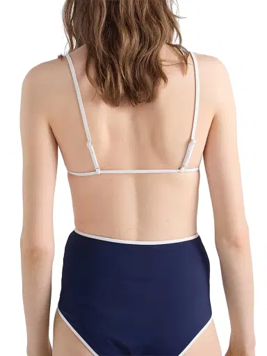 Prada Women's Jersey Bikini Top - Blue - Size XL | Thumbnail 4 Prada Women's Jersey Bikini Top - Blue - Size XL | Thumbnail 4