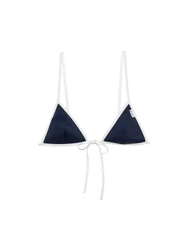 Prada Women's Jersey Bikini Top - Blue - Size XL | Thumbnail 1 Prada Women's Jersey Bikini Top - Blue - Size XL | Thumbnail 1