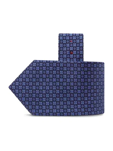 Stefano Ricci Men's Luxury Handmade Silk Tie - Dark Blue | Thumbnail 1 Stefano Ricci Men's Luxury Handmade Silk Tie - Dark Blue | Thumbnail 1
