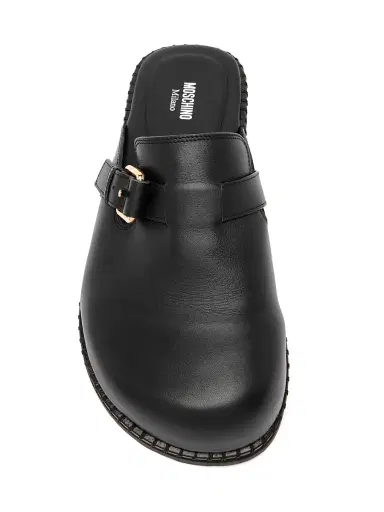 MOSCHINO Men's Sabot Slip-On Shoes | Thumbnail 4 MOSCHINO Men's Sabot Slip-On Shoes | Thumbnail 4