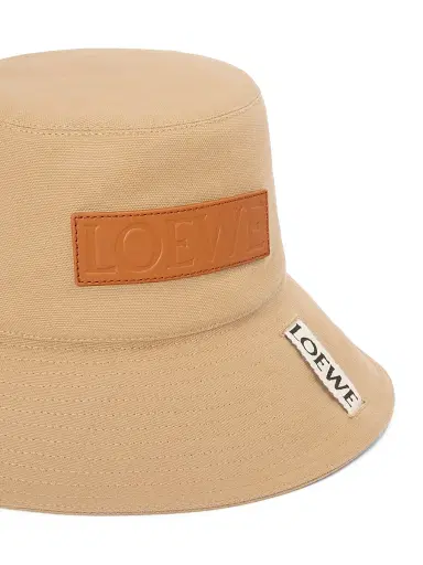 LOEWE Women's x Paula's Ibiza Canvas Fisherman Hat - Sand | Thumbnail 3 LOEWE Women's x Paula's Ibiza Canvas Fisherman Hat - Sand | Thumbnail 3