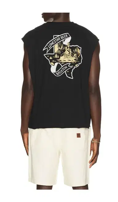 Brixton x Lone Star Armadillo Muscule Tee | Thumbnail 2 Brixton x Lone Star Armadillo Muscule Tee | Thumbnail 2