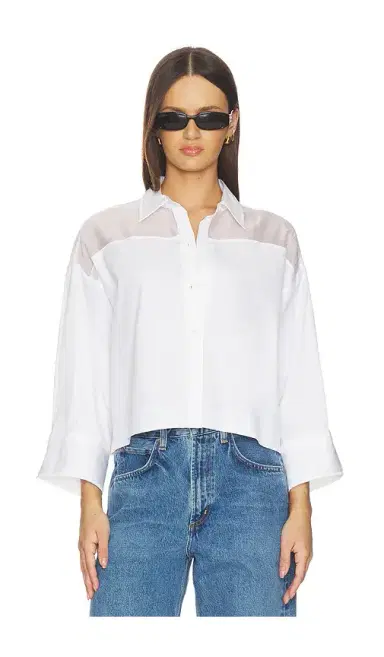 Rag & Bone Elly Short Sleeve Shirt | Thumbnail 1 Rag & Bone Elly Short Sleeve Shirt | Thumbnail 1