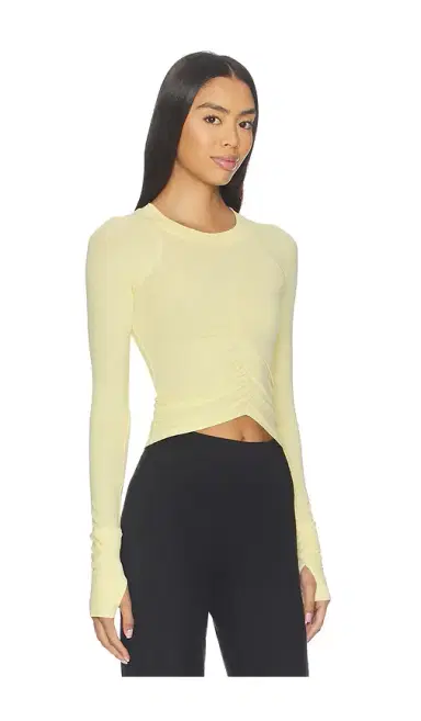 Free People x FP Movement Tempo Ruched Long Sleeve Top | Thumbnail 2 Free People x FP Movement Tempo Ruched Long Sleeve Top | Thumbnail 2