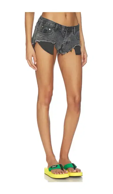 One Teaspoon Micro Dukes Low Waist Denim Shorts | Thumbnail 2 One Teaspoon Micro Dukes Low Waist Denim Shorts | Thumbnail 2