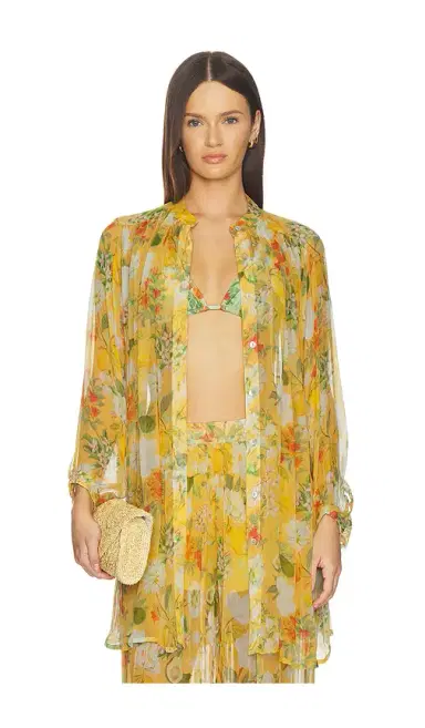 VERANDAH Boho Mini Shirt Dress | Thumbnail 2 VERANDAH Boho Mini Shirt Dress | Thumbnail 2