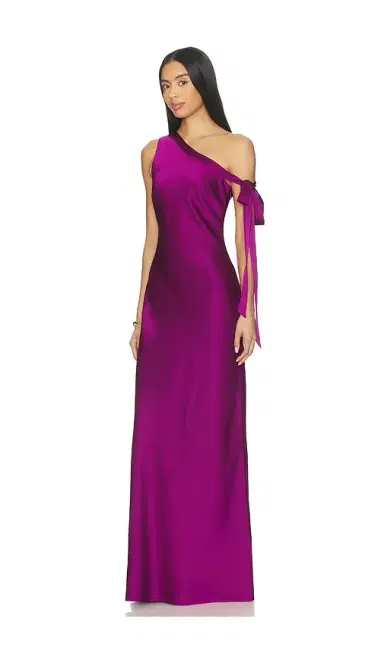Runaway The Label Viola One Shoulder Maxi Dress | Thumbnail 2 Runaway The Label Viola One Shoulder Maxi Dress | Thumbnail 2