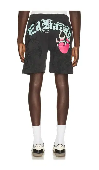 Ed Hardy Pantera Fleece Short | Thumbnail 2 Ed Hardy Pantera Fleece Short | Thumbnail 2