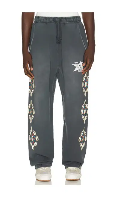 Barriers Worldwide Cowrie Shell Sweatpants | Thumbnail 1 Barriers Worldwide Cowrie Shell Sweatpants | Thumbnail 1