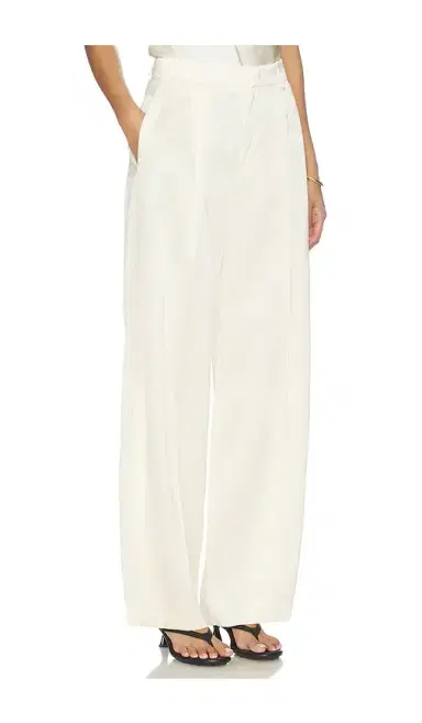 Vince High Waist Satin Trouser | Thumbnail 2 Vince High Waist Satin Trouser | Thumbnail 2