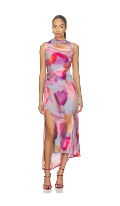 Amur Kai Asymmetrical Dress | Thumbnail 1 Amur Kai Asymmetrical Dress | Thumbnail 1