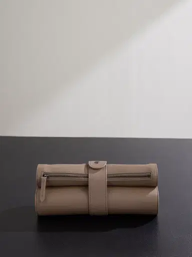 Brunello Cucinelli Leather and Krion® Portable Chess Set - Men | Thumbnail 3 Brunello Cucinelli Leather and Krion® Portable Chess Set - Men | Thumbnail 3