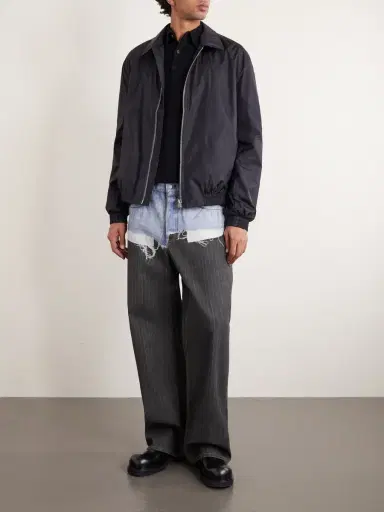 Acne Studios 1981 Straight-Leg Trompe L'oeil Organic Jeans - Men | Thumbnail 2 Acne Studios 1981 Straight-Leg Trompe L'oeil Organic Jeans - Men | Thumbnail 2