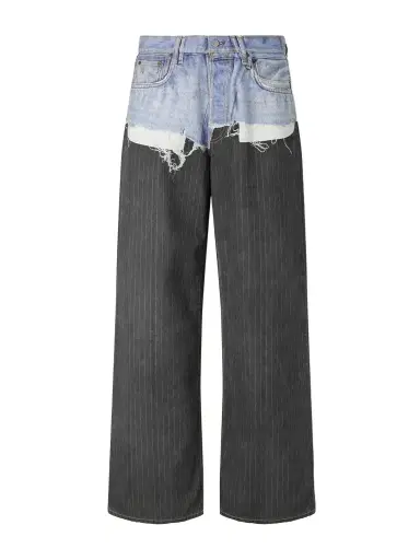 Acne Studios 1981 Straight-Leg Trompe L'oeil Organic Jeans - Men | Thumbnail 1 Acne Studios 1981 Straight-Leg Trompe L'oeil Organic Jeans - Men | Thumbnail 1