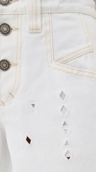 Isabel Marant Amia Jeans White | Thumbnail 6 Isabel Marant Amia Jeans White | Thumbnail 6