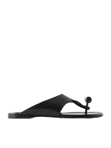 Loewe Toggle Leather Slides | Thumbnail 1 Loewe Toggle Leather Slides | Thumbnail 1