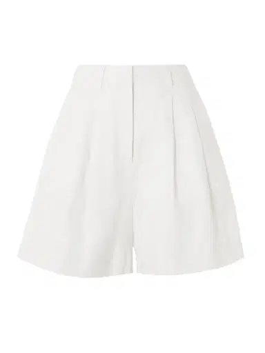 Posse Marchello Pleated Linen Shorts | Thumbnail 1 Posse Marchello Pleated Linen Shorts | Thumbnail 1