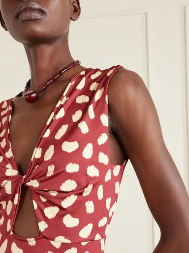 Johanna Ortiz Horizonte Mistico Cutout Printed Jersey Midi Dress | Thumbnail 4 Johanna Ortiz Horizonte Mistico Cutout Printed Jersey Midi Dress | Thumbnail 4