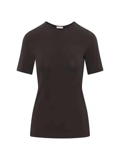 Artemis Diciero Women's Giselle Knit T-Shirt - Black - Size Large | Thumbnail 1 Artemis Diciero Women's Giselle Knit T-Shirt - Black - Size Large | Thumbnail 1